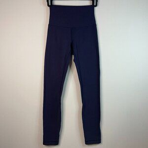 Lululemon Leggings Navy Blue Size 2 No Tag
